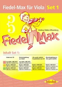 Holzer-Rhomberg, A: Fiedel-Max Set 1 für Viola