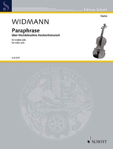 Widmann, J: Paraphrase