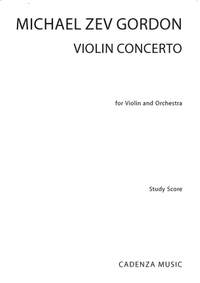 Michael Zev Gordon: Violin Concerto (Study Score)