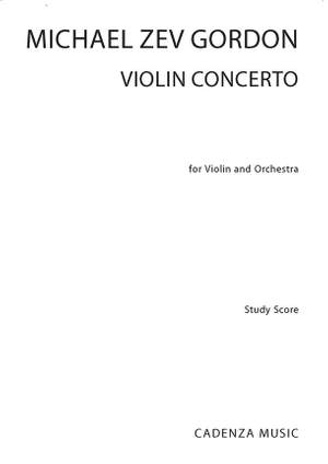 Michael Zev Gordon: Violin Concerto (Study Score)