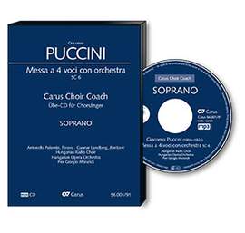 Puccini: Messa a 4 voci con orchestra. Carus Choir Coach SC 6