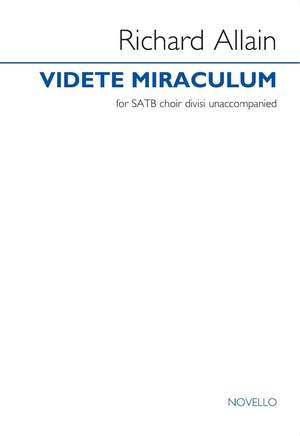 Richard Allain: Videte miraculum