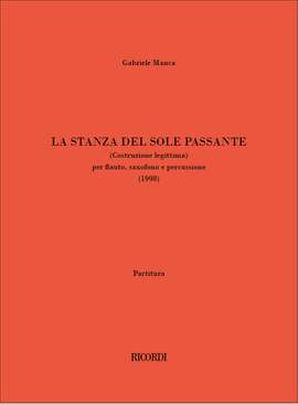 Gabriela Manca: La stanza del sole passante (Costruzione legittima