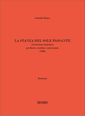 Gabriela Manca: La stanza del sole passante (Costruzione legittima