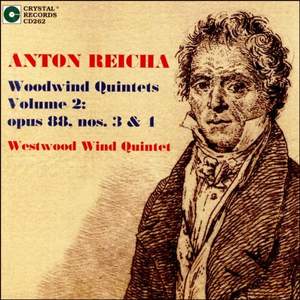 Reicha: Woodwind Quintets Vol. 2, Op. 88 Nos 3 & 4