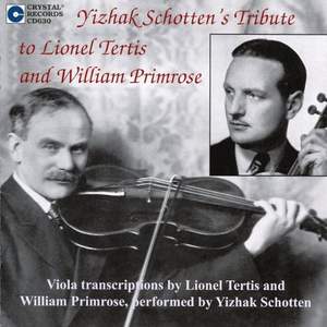 Yizhak Schotten’s Tribute to Tertis and Primrose