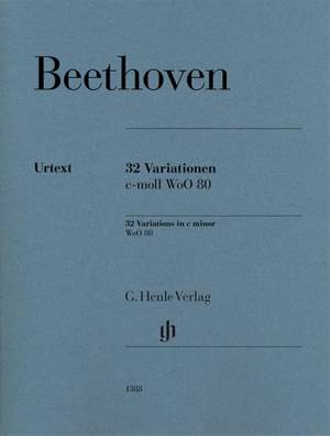 Beethoven, L v: 32 Variations c minor WoO 80