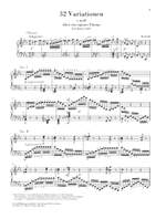 Beethoven, L v: 32 Variations c minor WoO 80 Product Image