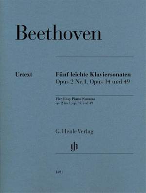 Beethoven: Five Famous Piano Sonatas