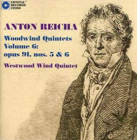 Reicha: Woodwind Quintets Vol. 6: Op. 91, Nos. 5 & 6
