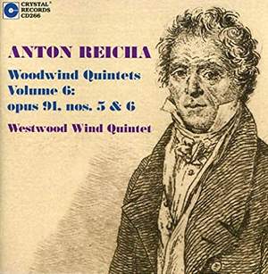 Reicha: Woodwind Quintets Vol. 6: Op. 91, Nos. 5 & 6