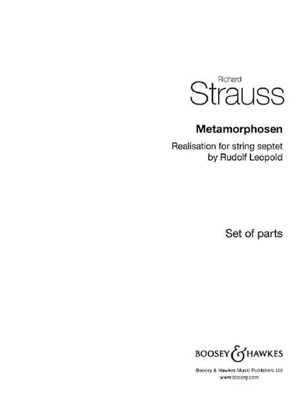 Strauss, R: Metamorphosen