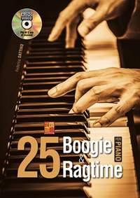 Federico Dattino: 25 boogie e ragtime per pianoforte