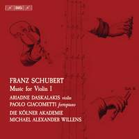 Schubert: Music for Violin, Vol. 1