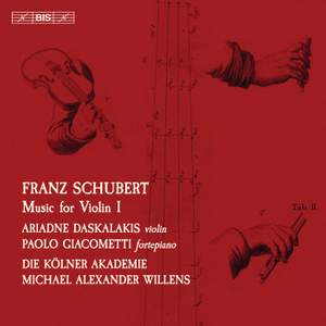 Schubert: Music for Violin, Vol. 1