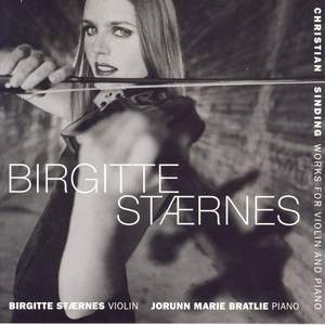 Christian Sinding - Works for Violin and Piano