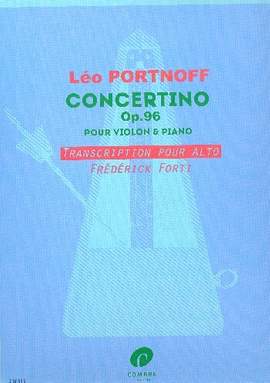 Portnoff, Leo: Concertino Op.96 (viola and piano)