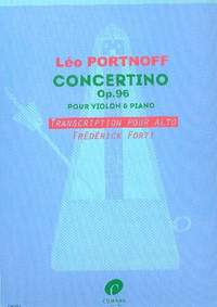 Portnoff, Leo: Concertino Op.96 (viola and piano)