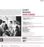 Chet Baker and Crew + 1 Bonus Track (photographs By William Claxton) Product Image