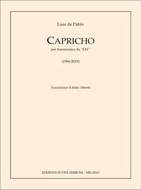 Luis De  Pablo: Capricho