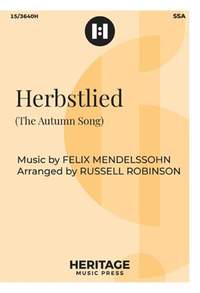 Felix Mendelssohn Bartholdy: Herbstlied