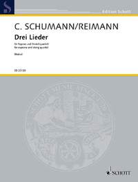Clara Wieck (Schumann): Drei Lieder