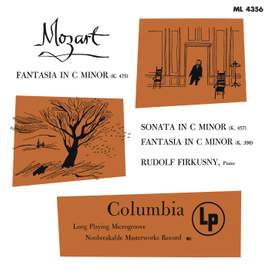 Mozart: Fantasia in C Minor, K. 475, Piano Sonata No. 14 in C Minor, K. 457 & Fantasia in C Minor, K. 396 - Chopin: Piano Sonata No. 3 in B Minor, Op. 58