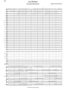 Androne-Nakanishi, Sebastian: Lan Huahua – The Dark Blue Flower for Orchestra and Erhu/Solo Violin