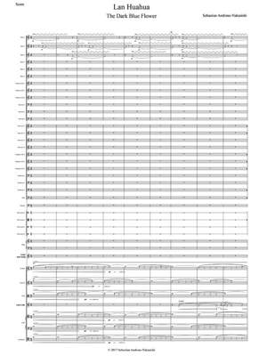 Androne-Nakanishi, Sebastian: Lan Huahua – The Dark Blue Flower for Orchestra and Erhu/Solo Violin