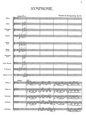 Herzogenberg, Heinrich von: Symphony No. 1 Op.50