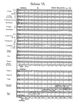 Melartin, Erkki: Symphony No.6, op.100