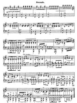 Kjerulf, Halfdan: Polonaise C major op. 13 for piano four hands