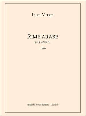 Luca Mosca: Rime Arabe