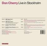 Don Cherry: Live in Stockholm - Vinyl Edition Product Image