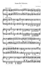 Sherwood:sonata For 2 Pianos Product Image
