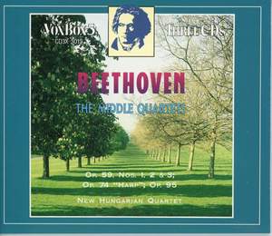 Beethoven:middle Quartets