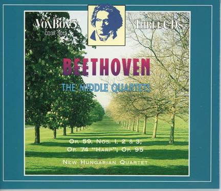 Beethoven:middle Quartets