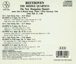 Beethoven:middle Quartets Product Image