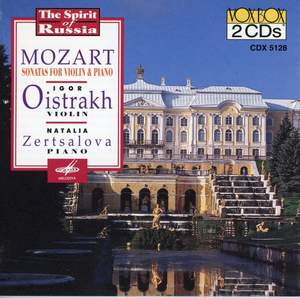 Mozart:sonatas For Vln+piano