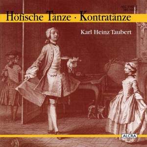 Taubert:hofische Tanze