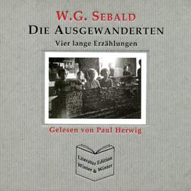 Sebald:die Ausgewanderten