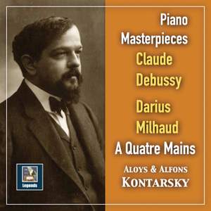 Debussy & Milhaud: Works for Piano 4-Hands