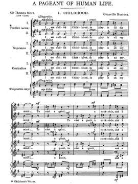 Bantock, Granville: Pageant of Human Life