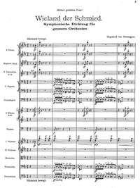 Hausegger, Siegmund von: Wieland, der Schmied, symphonic poem