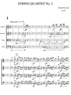 Sæverud, Harald: String Quartet No. 2 op. 52