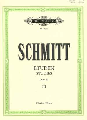 Schmitt, Aloys: Studies Op. 16, Book 3