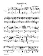 Grieg, Edvard (Hagerup: 4 Humoresques Op.6 for piano Product Image