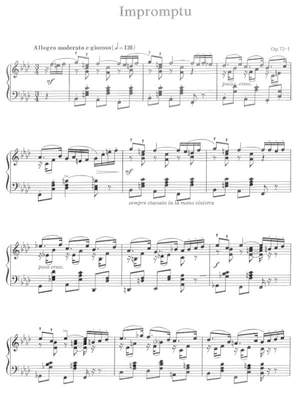 Tschaikowsky, Peter: 18 Pieces op. 72 for piano solo