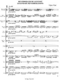 Vlad, Ulpiu: Reverberații De Legendă (Legendary Reverberations) for orchestra