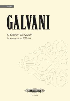 Galvani, Marco: O Sacrum Convivium (SATB)
